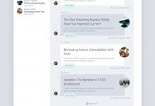 Wordpress 免费个人博客清新风格主题 Dashscroll - 雪花测评