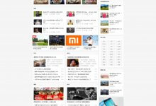 主题巴巴原创设计Wordpress资讯门户CMS主题：大媒体 - 雪花测评