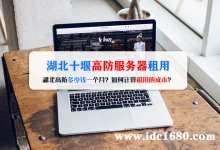 湖北服务器租用多少钱一个月?十堰高防服务器租用哪家好? - 雪花测评